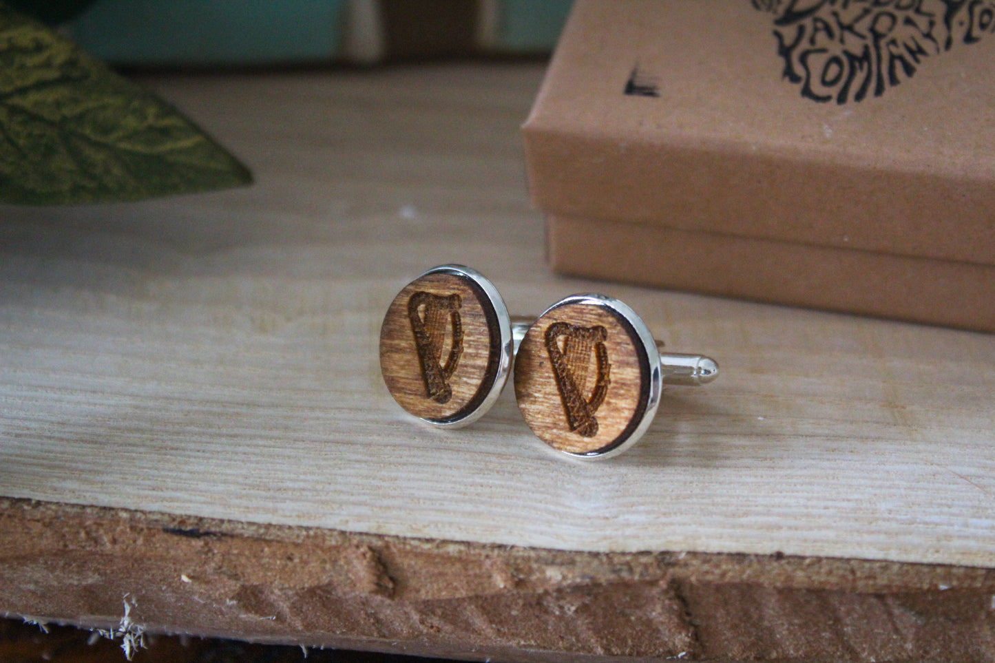 Irish Harp Cufflinks image 8