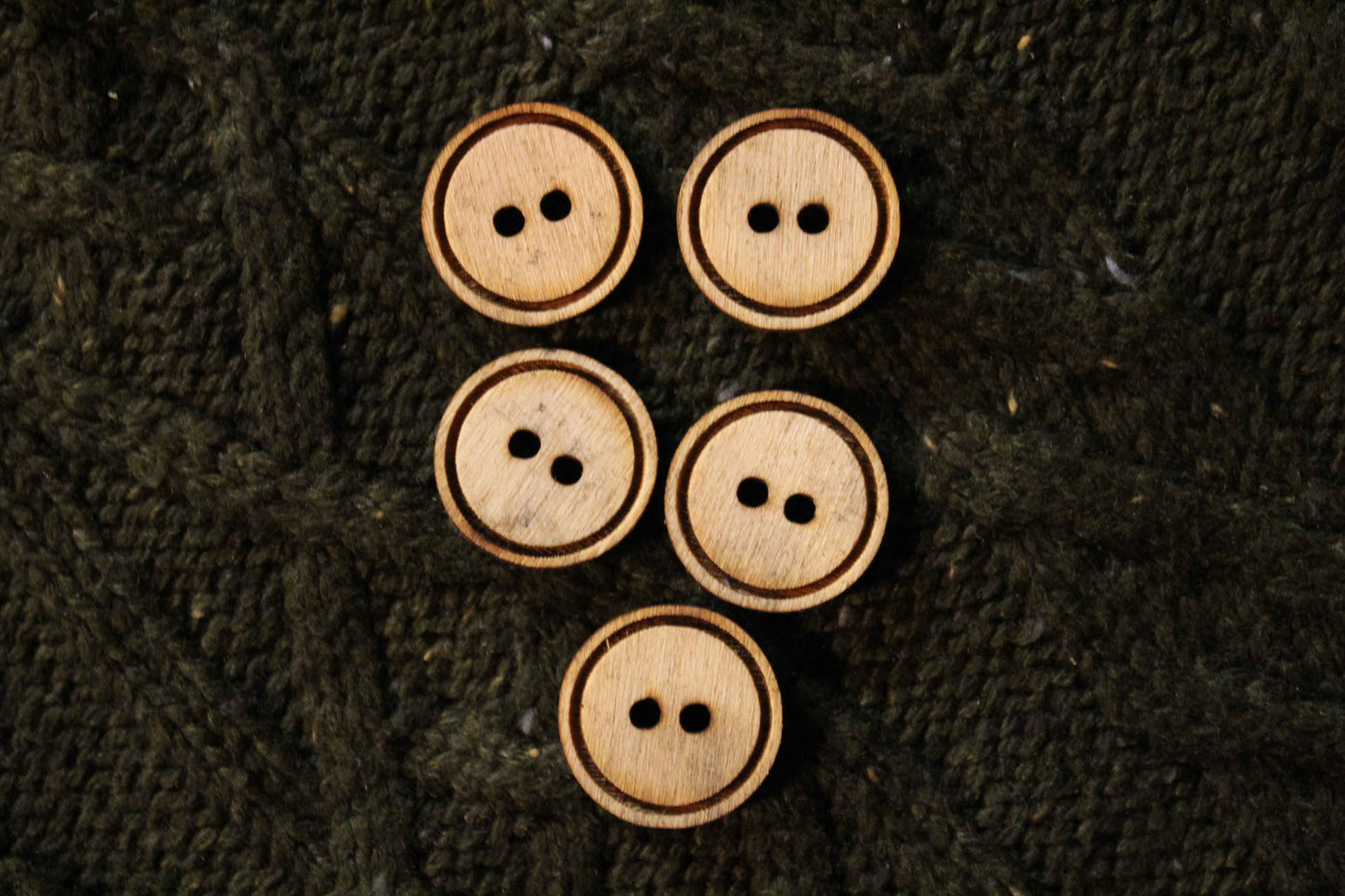 Traditional Wooden Buttons image 2