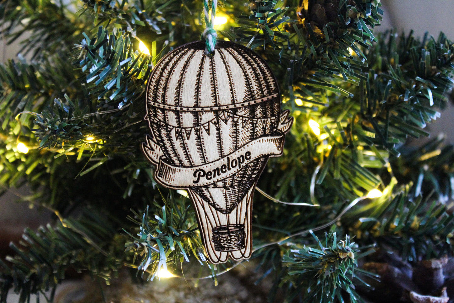 Hot Air Balloon Bauble image 3