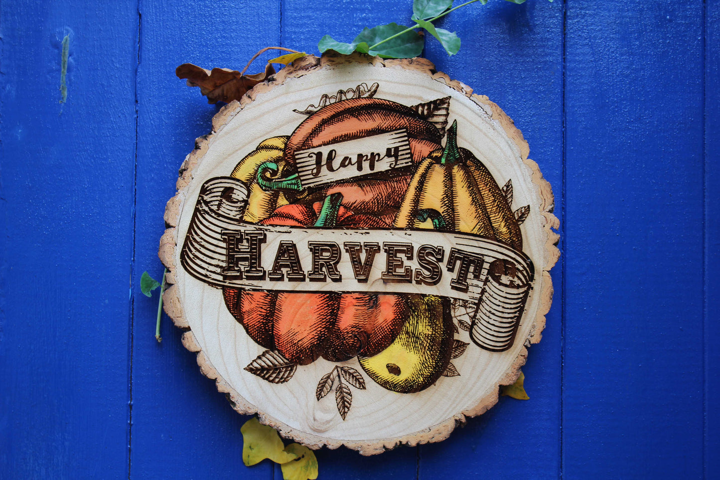 Happy Harvest Log Slice image 4