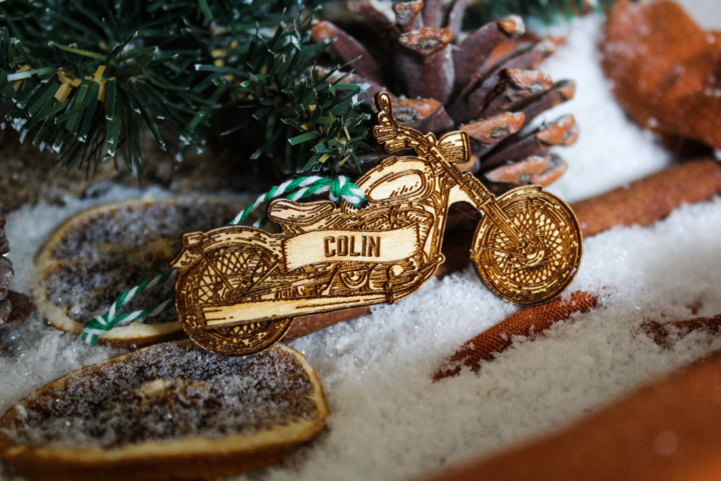 Cruiser Motorbike Bauble image 3