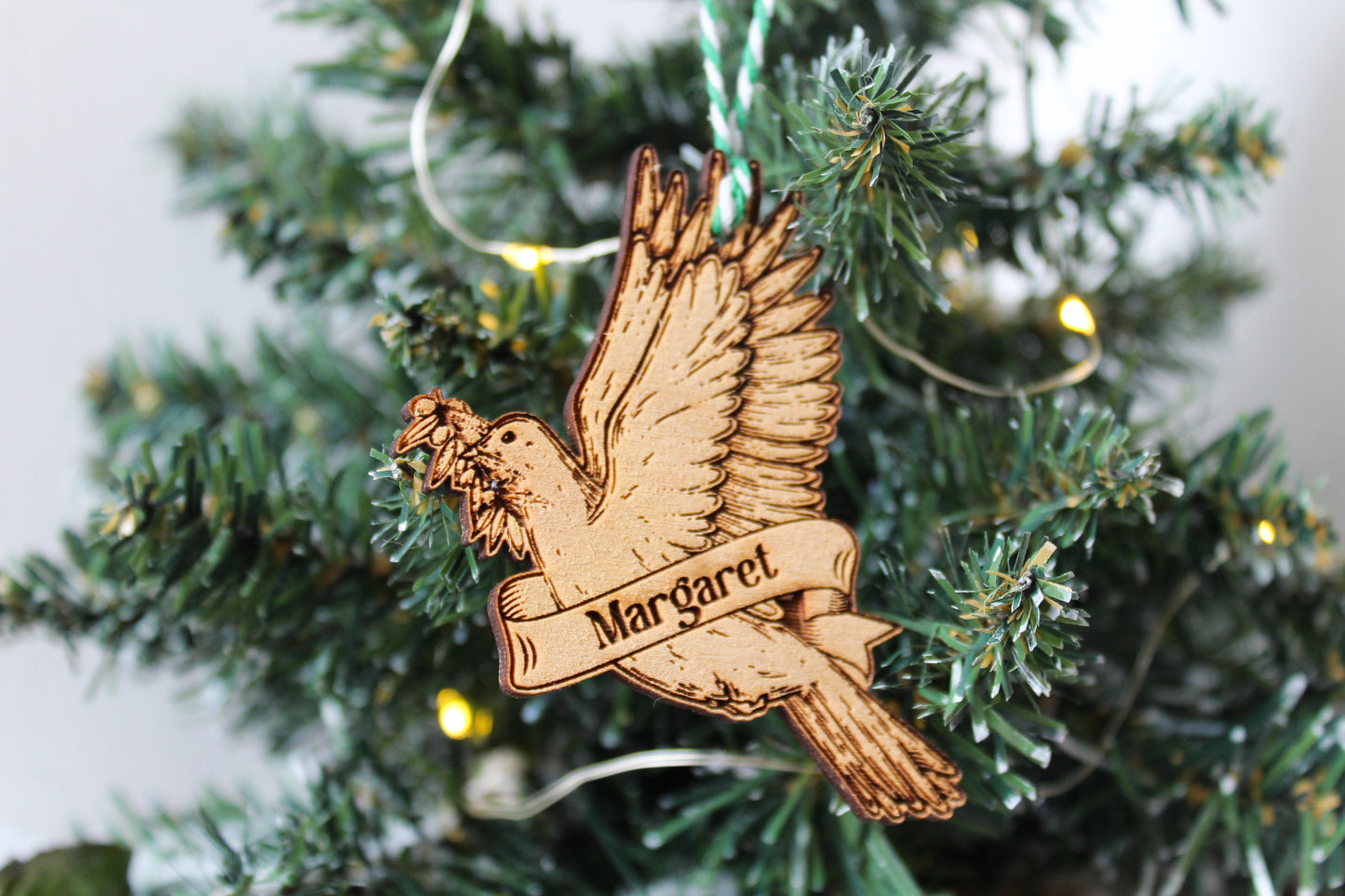 Peace Dove Bauble image 3