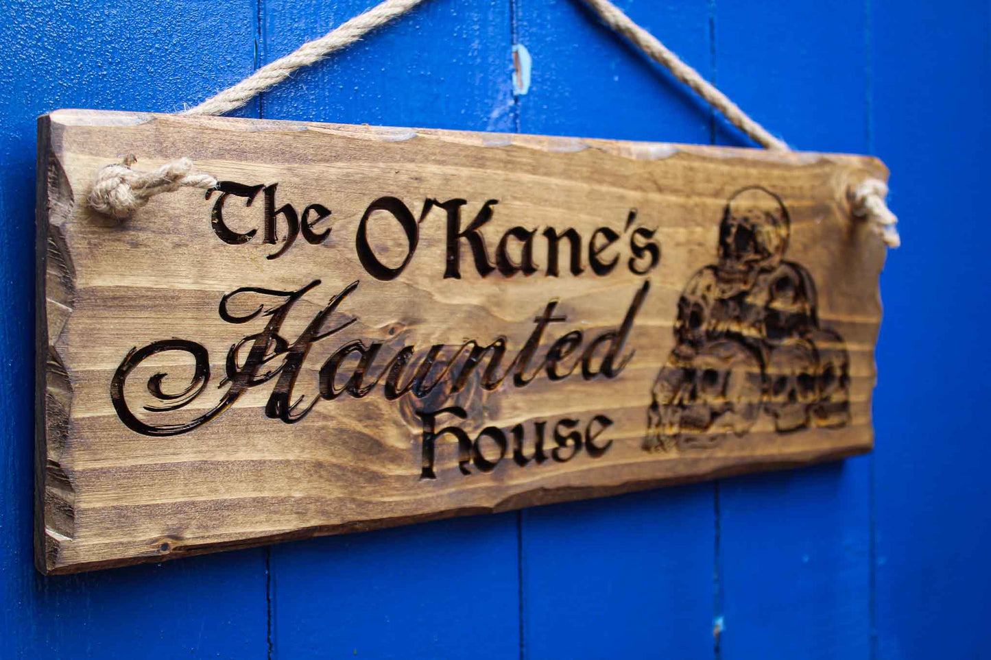 Personalised Haunted House Sign image 5