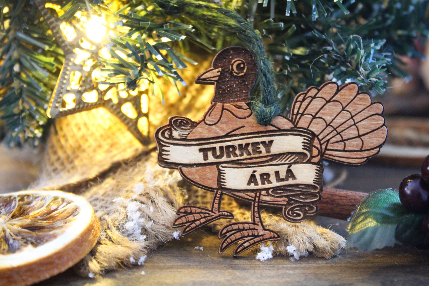 Turkey Ár Lá Bauble image 3