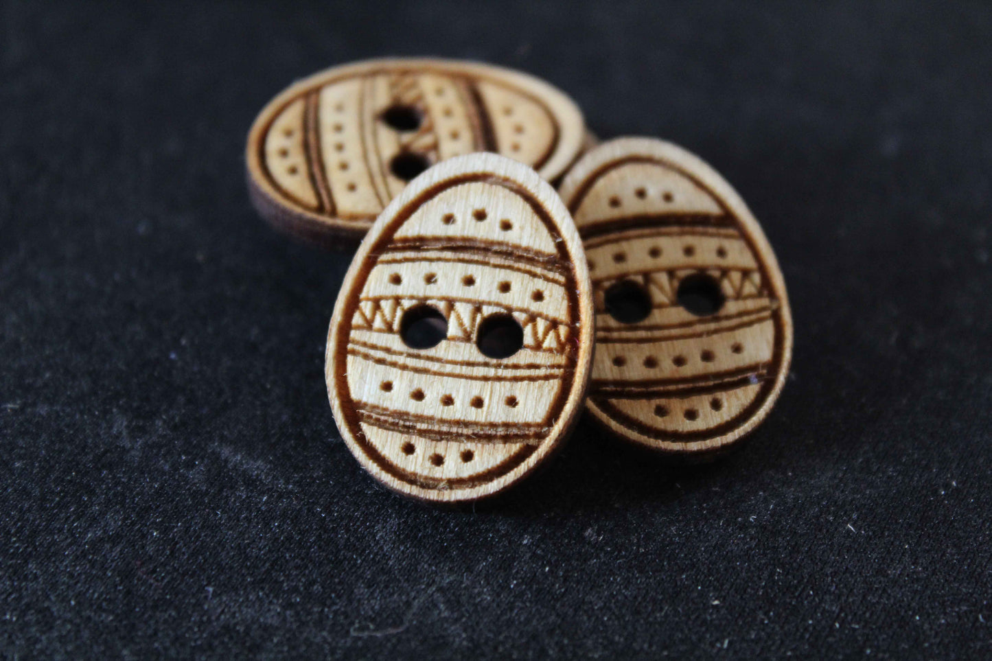 Easter Egg Wooden Buttons image 5