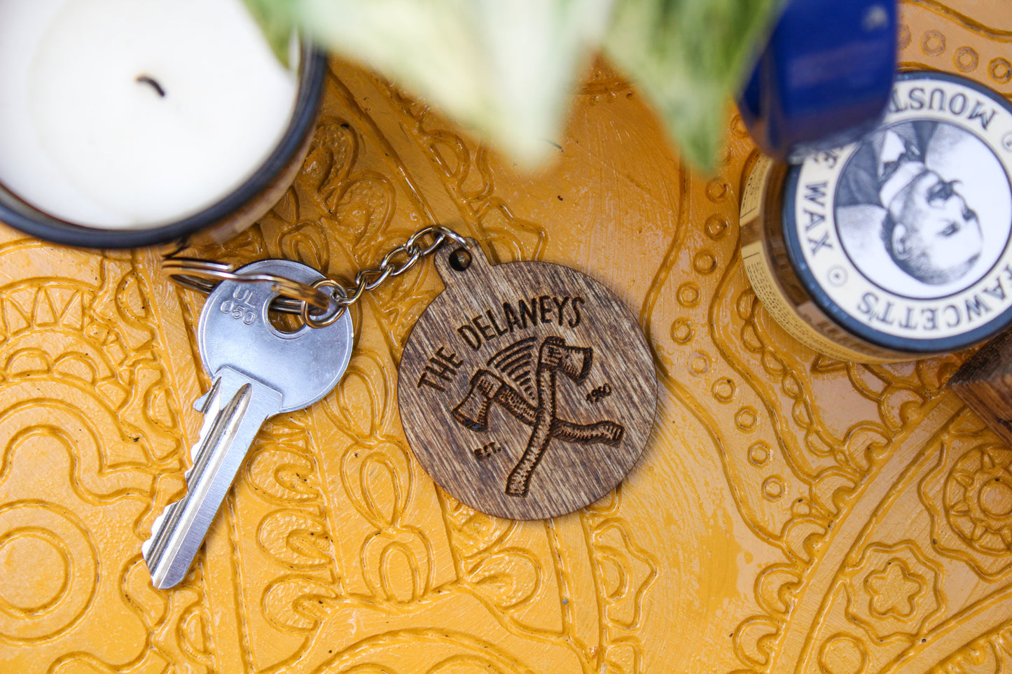 Personalised Family Axes Keyring image 5