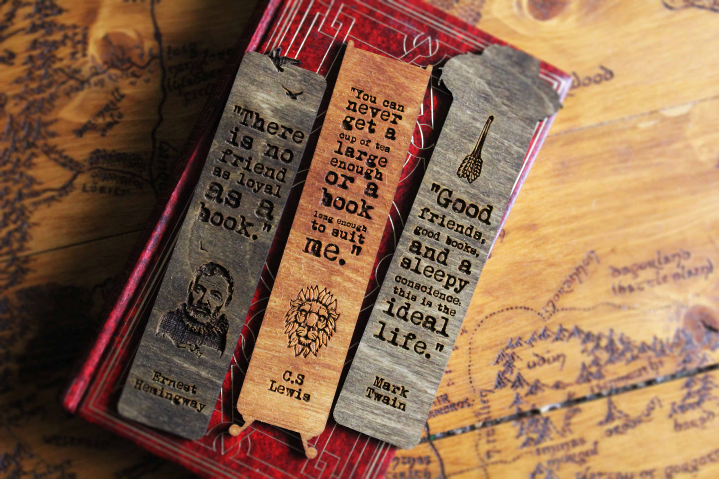 Mark Twain Bookmark image 5