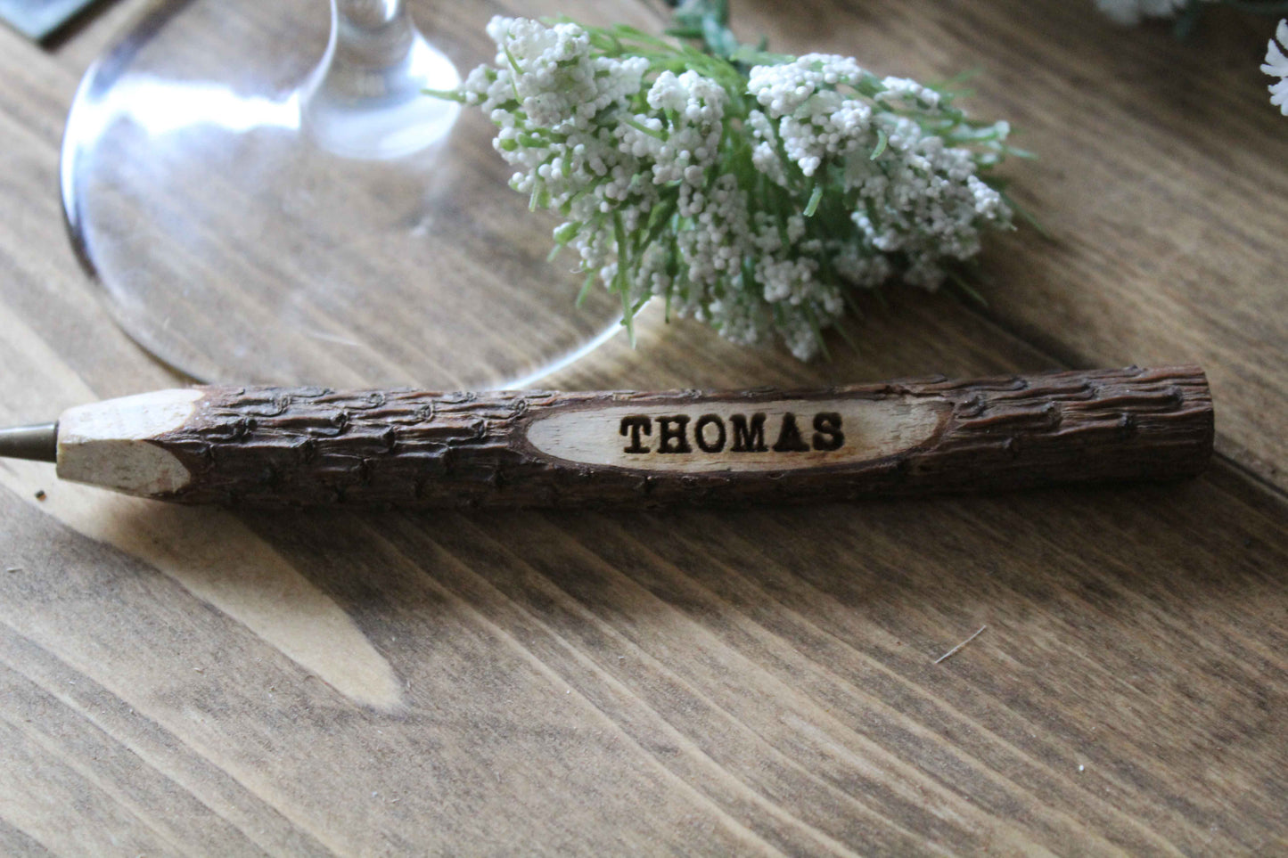 Rustic Personalised Pens (Set of 10) image 6
