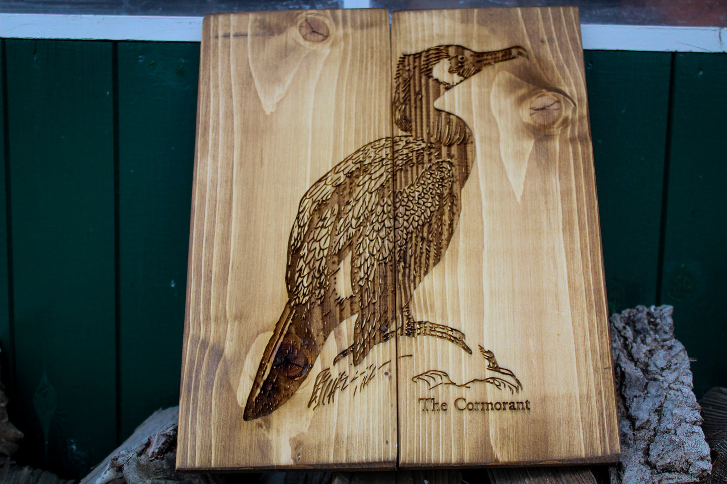Cormorant Panel Art
