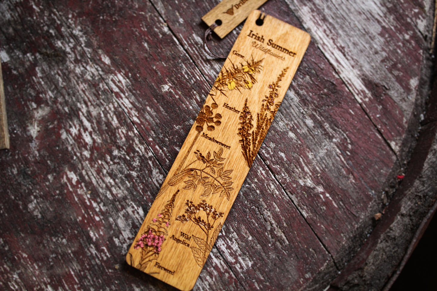 Irish Wildflowers Bookmark