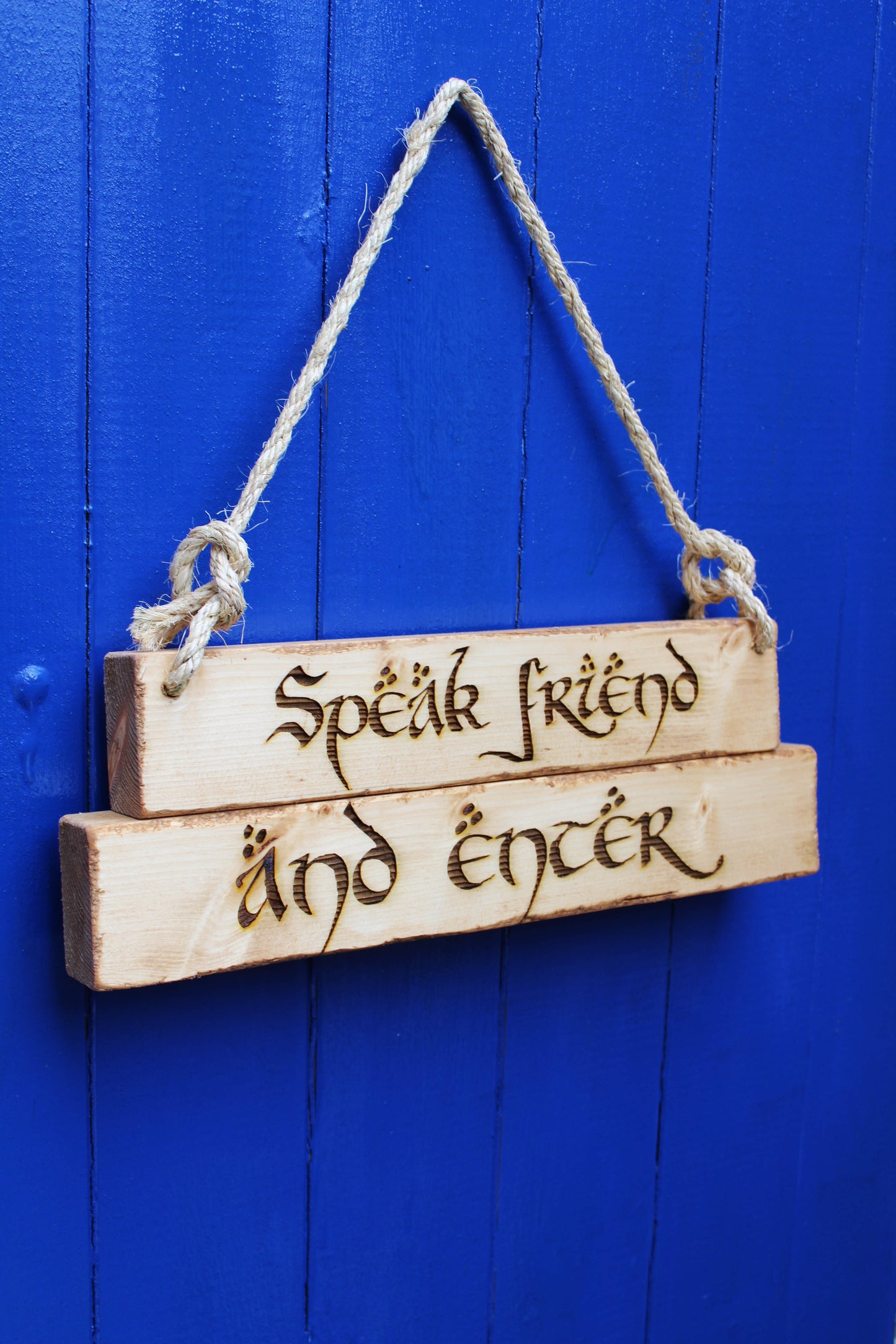 Speak Friend & Enter Sign image 3
