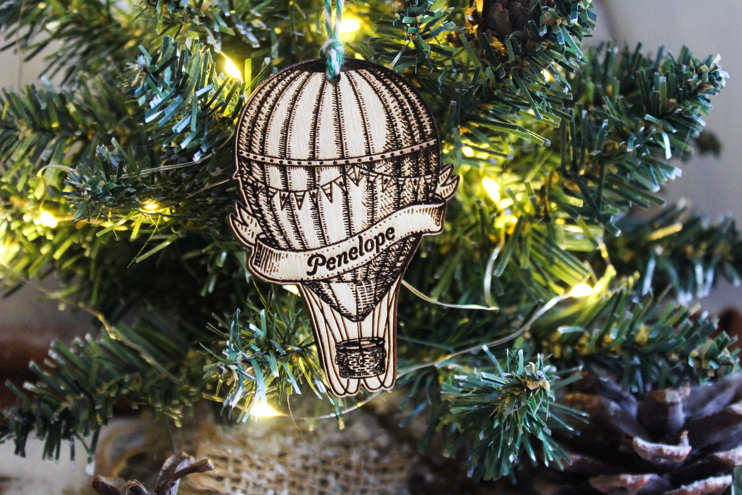 Hot Air Balloon Bauble image 2