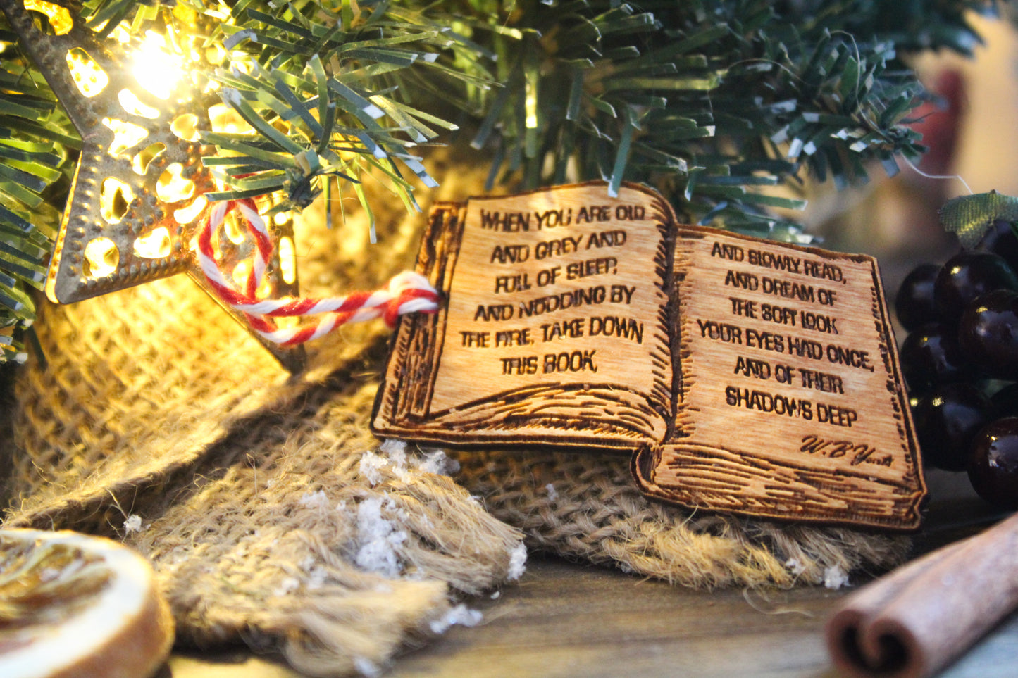 W.B. Yeats Bauble image 6