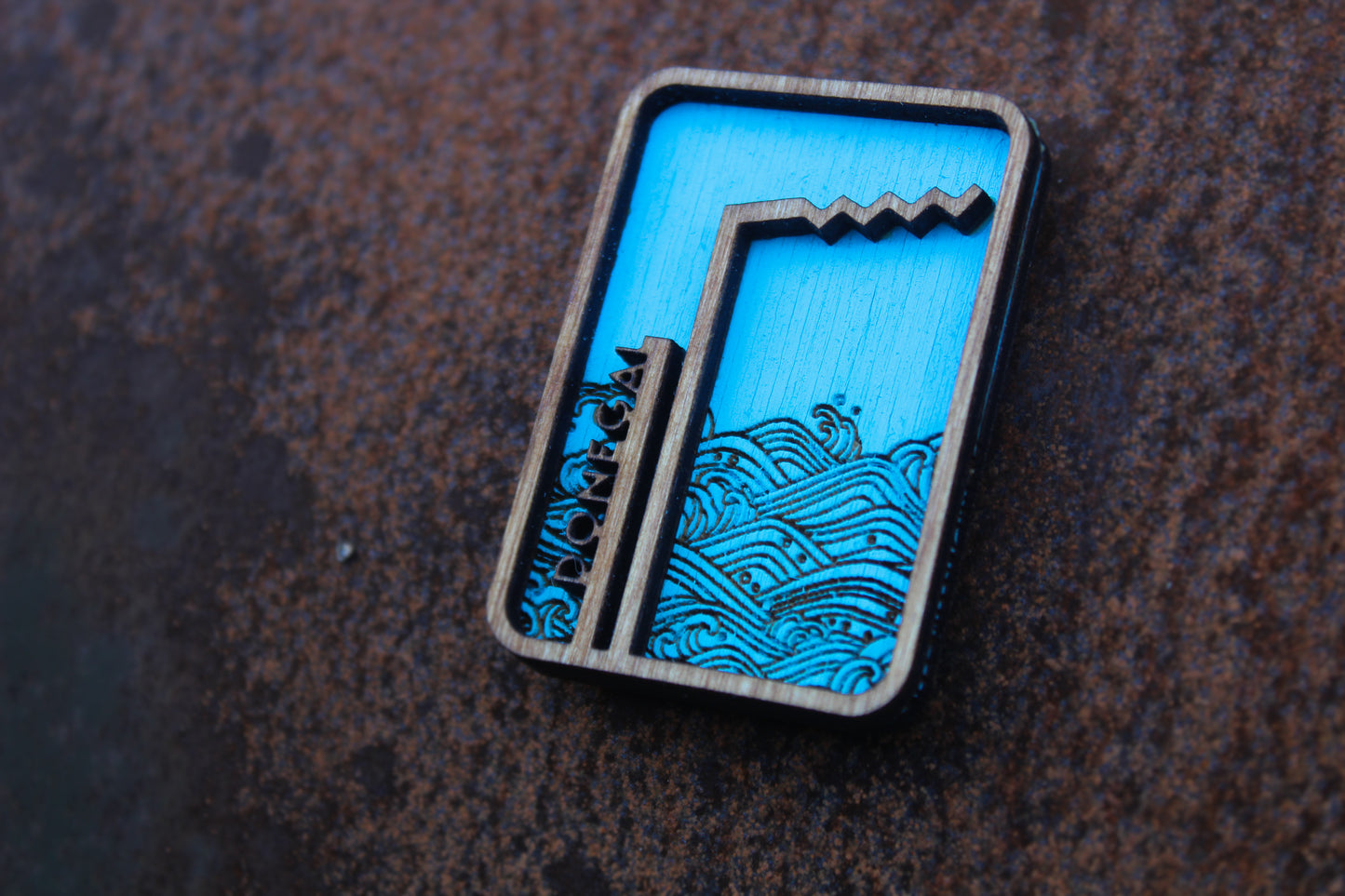 The Wild Atlantic (Donegal) Magnet image 1