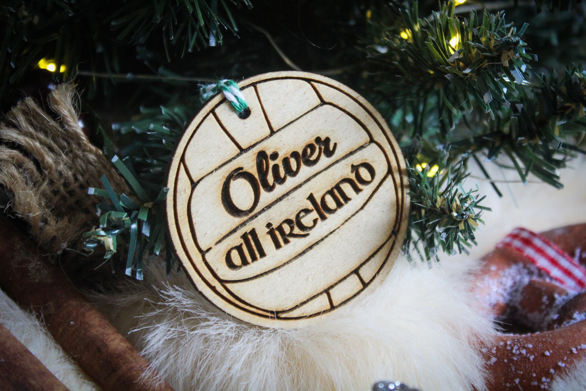 Gaelic Football Bauble image 3