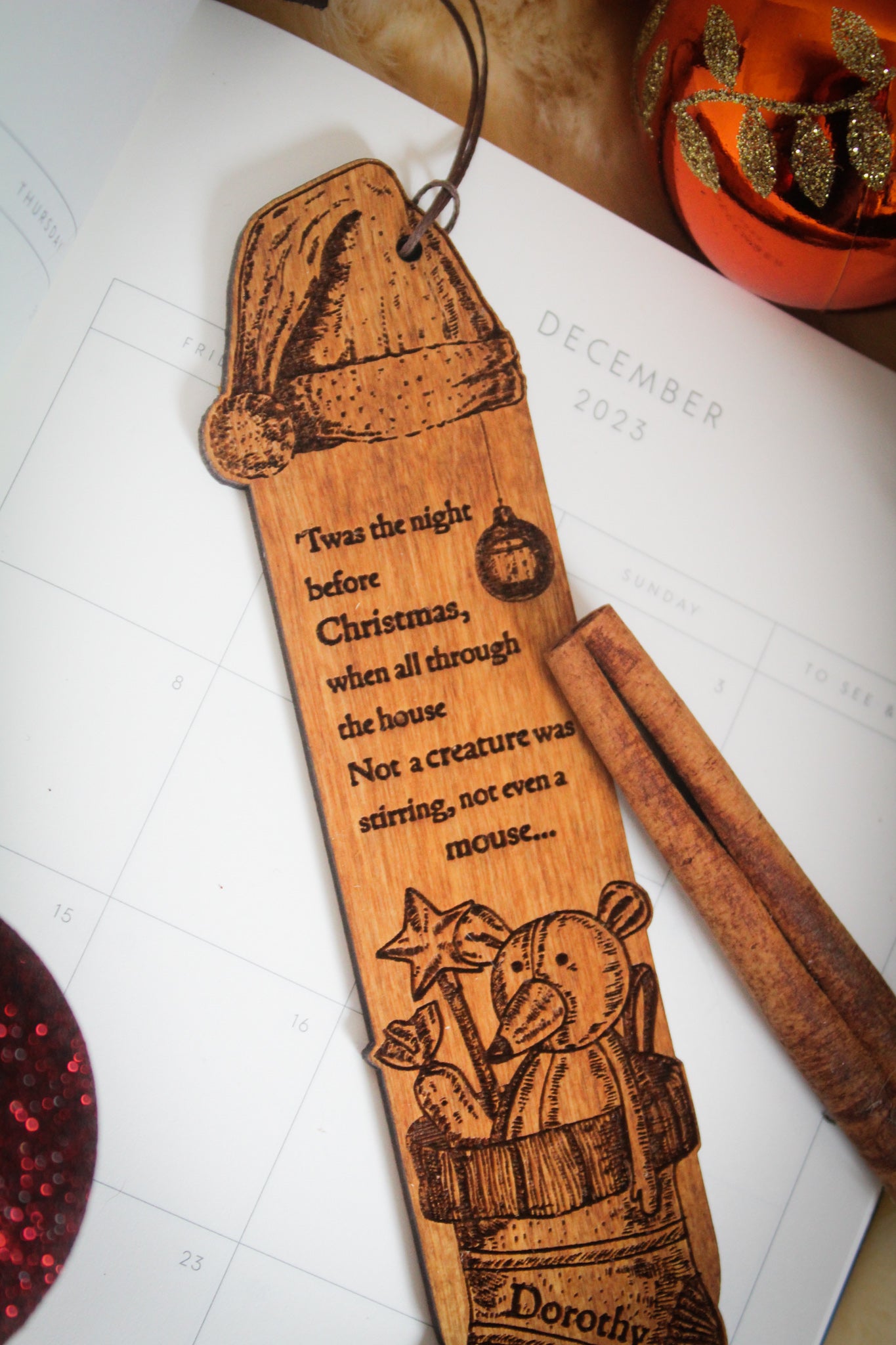 'Twas the Night Before Christmas Bookmark image 5