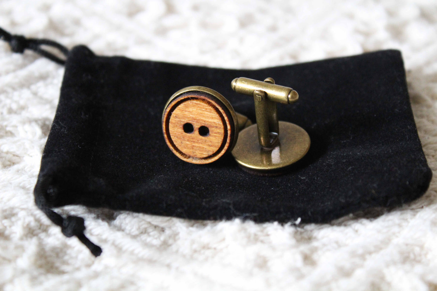 Button Style Cufflinks image 3