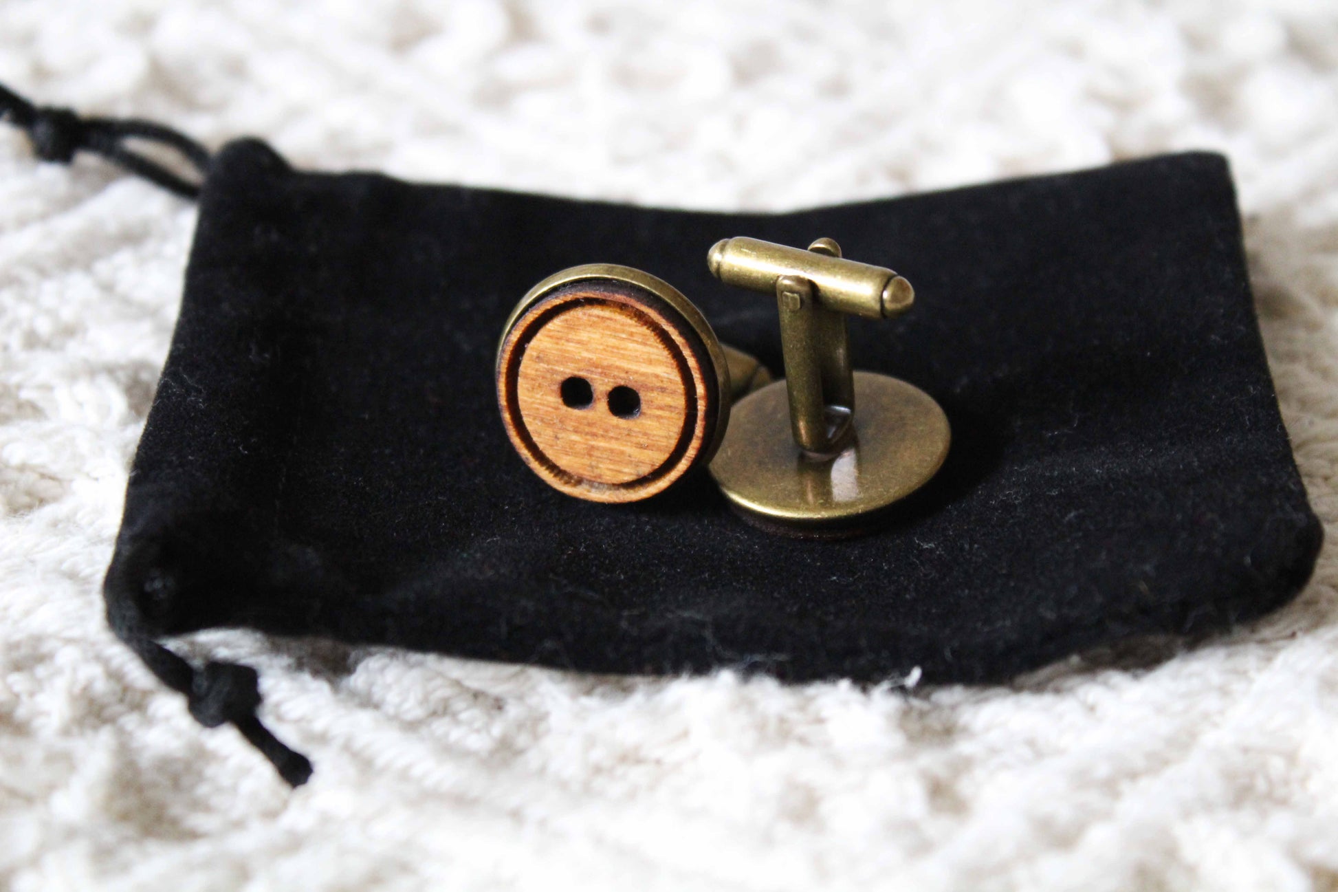 Button Style Cufflinks image 3