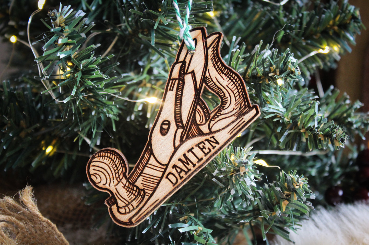 Wood Working Bauble image 1