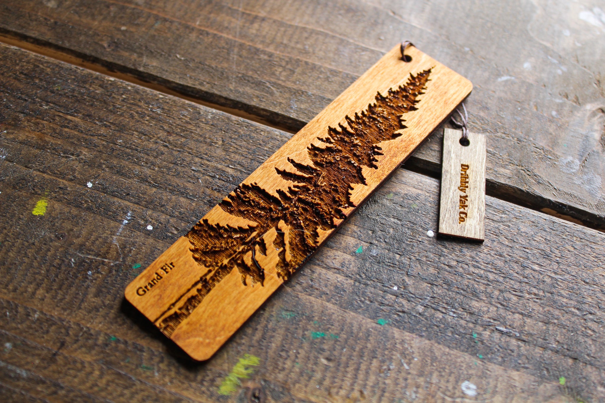 Grand Fir Bookmark – The Dribbly Yak Company