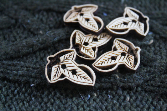 Lorien Leaf Buttons image 0