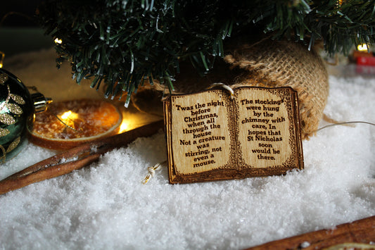 Night Before Christmas Bauble image 0