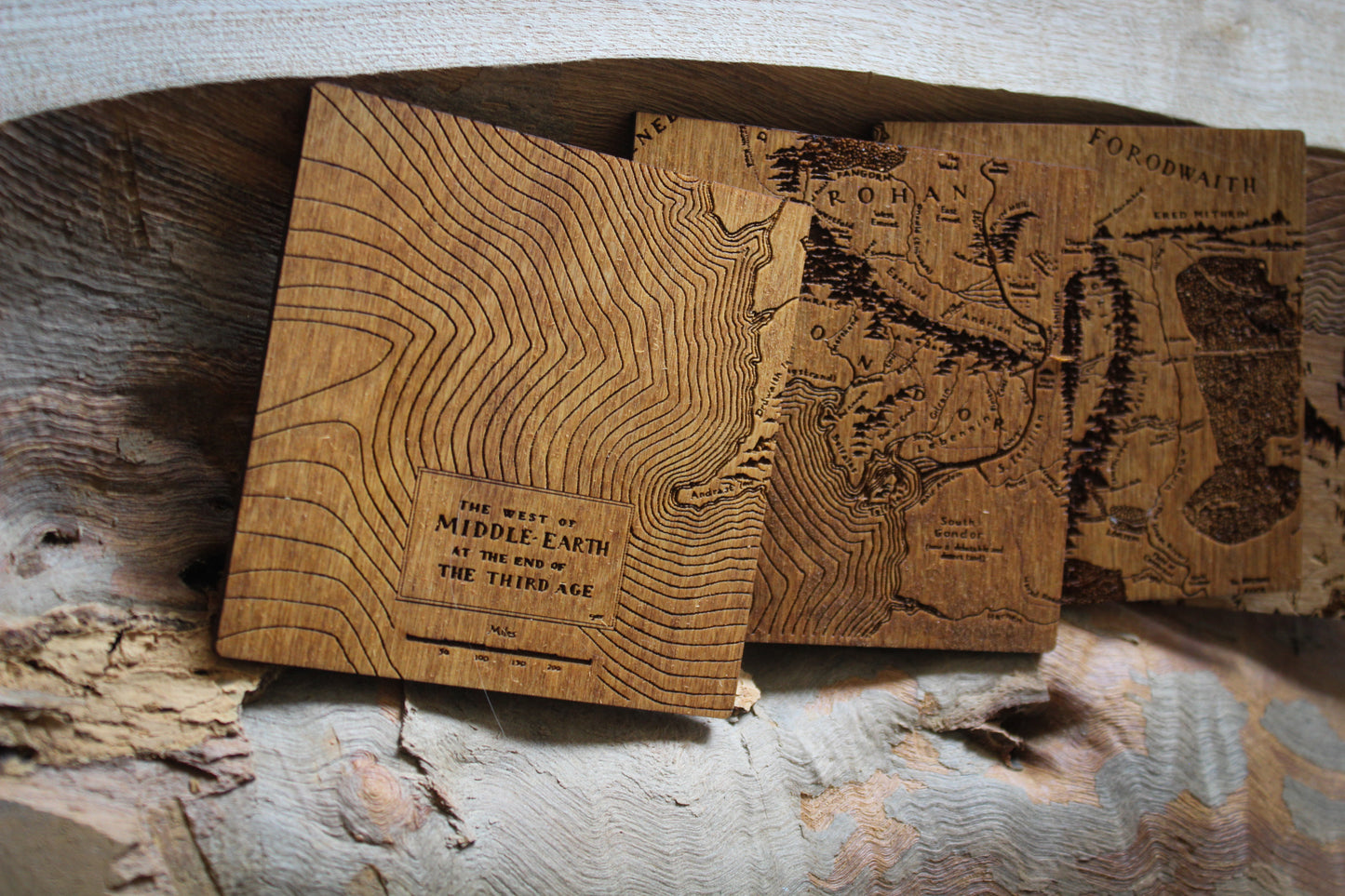 Middle-Earth Map Coasters image 9