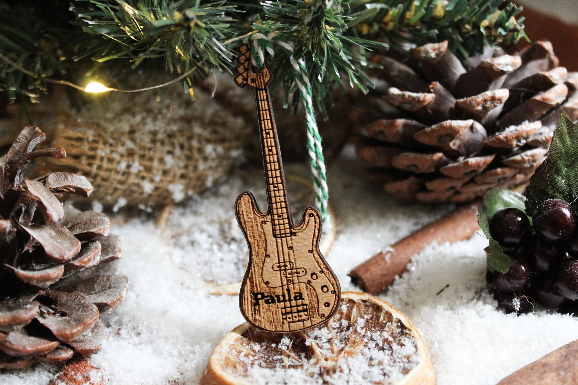 Bass Guitar Bauble image 1