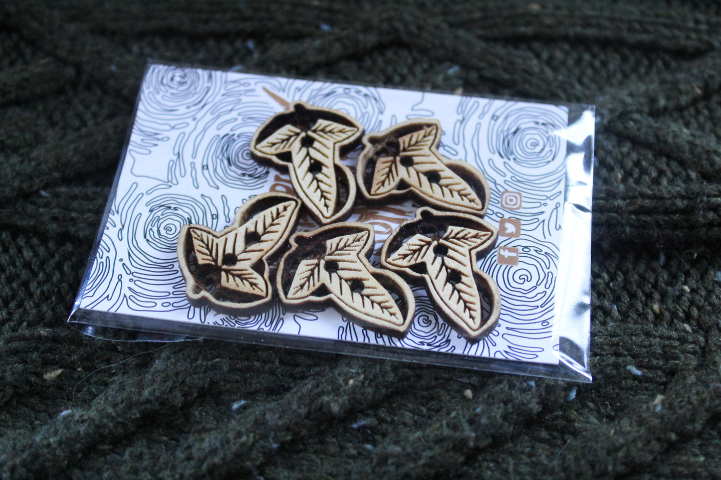 Lorien Leaf Buttons image 3