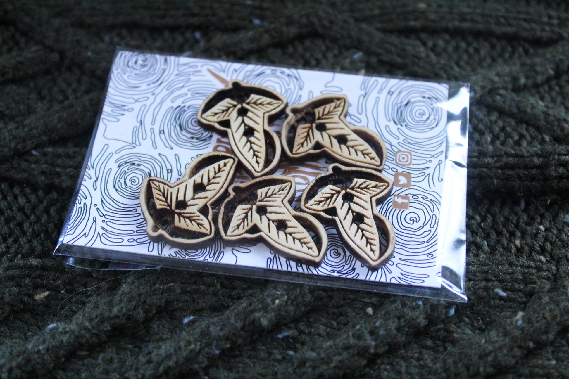 Lorien Leaf Buttons image 3