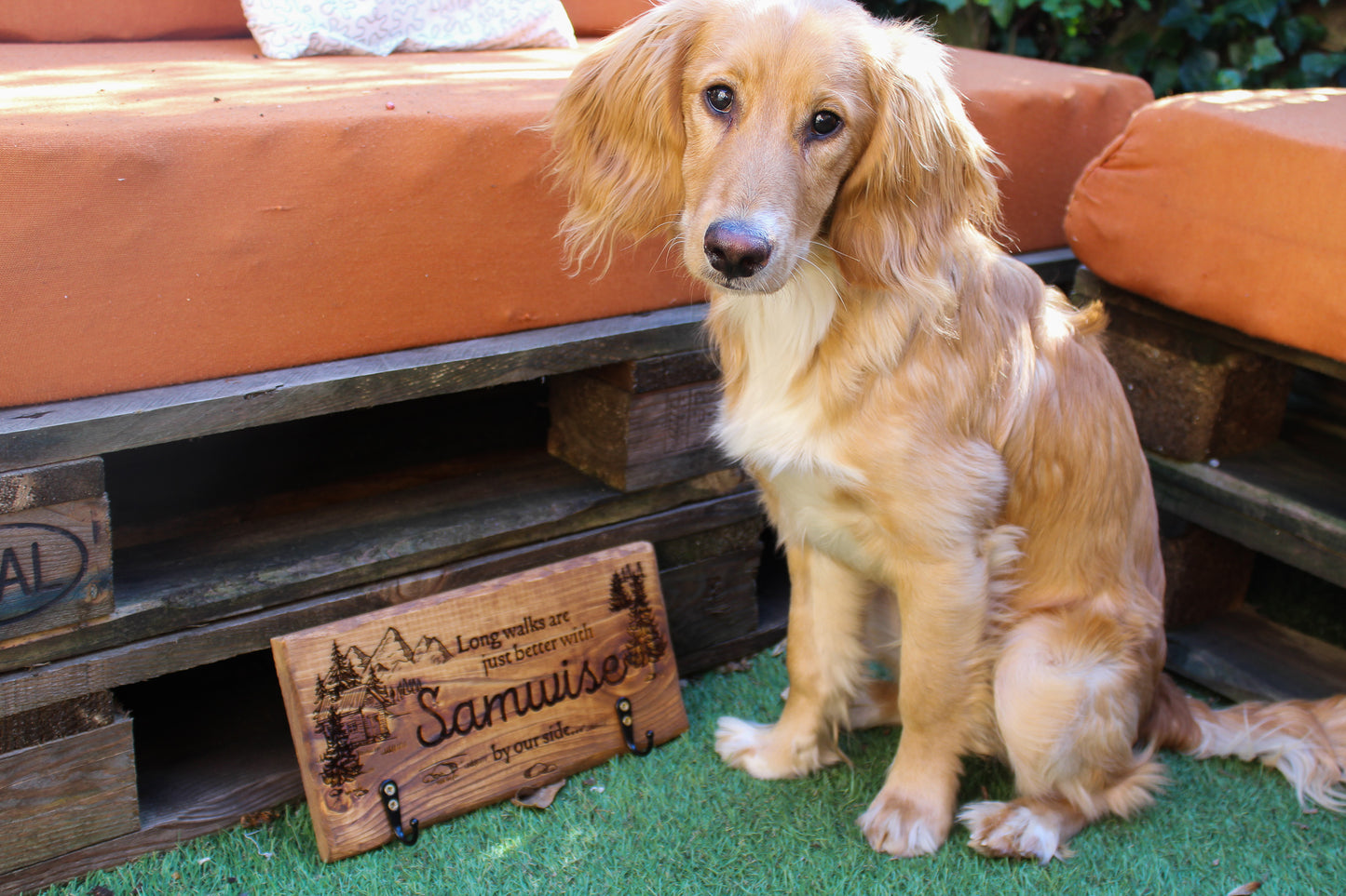 Personalised Dog Lead Holder image 8