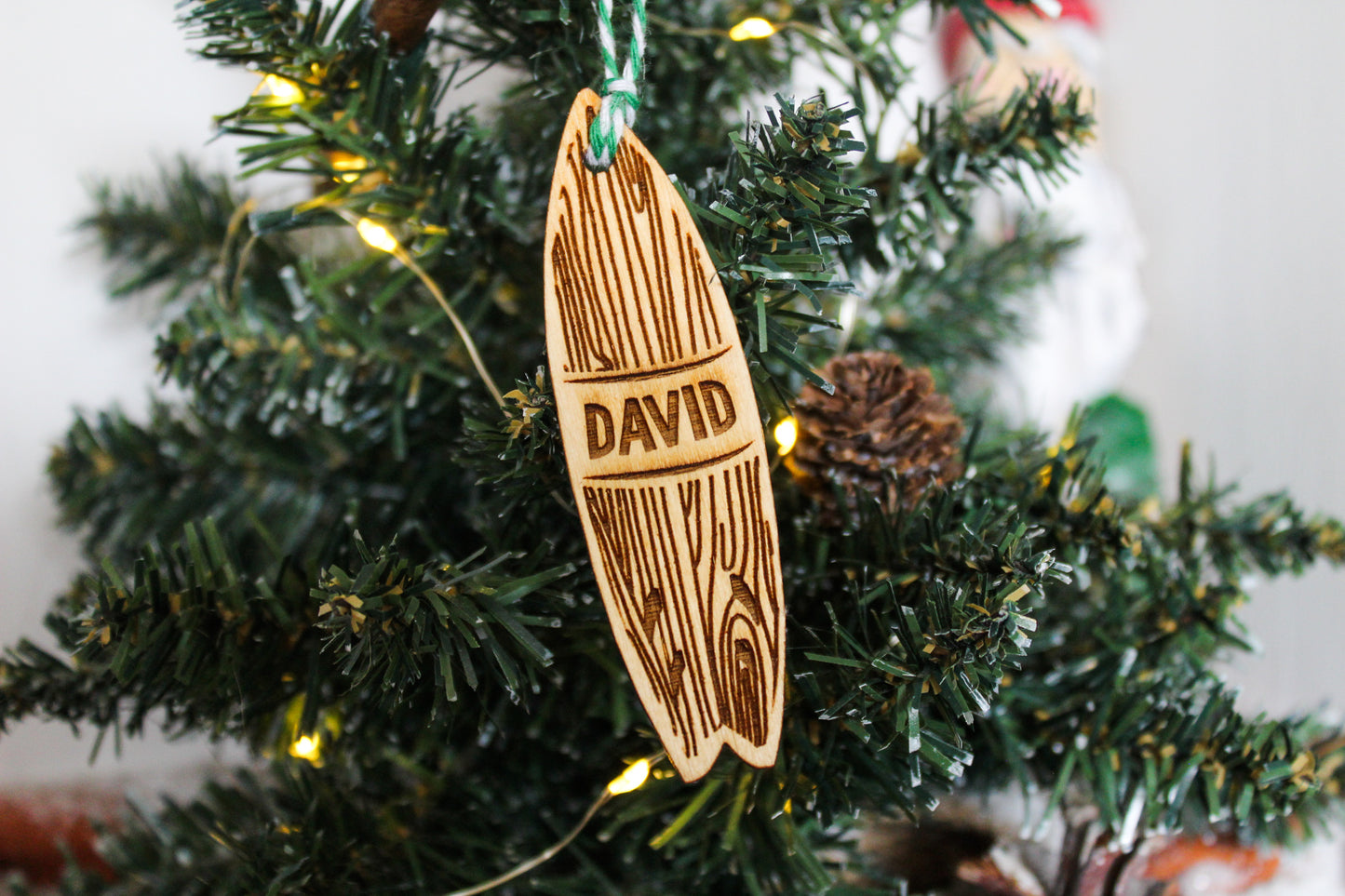 Surf Board Bauble image 1