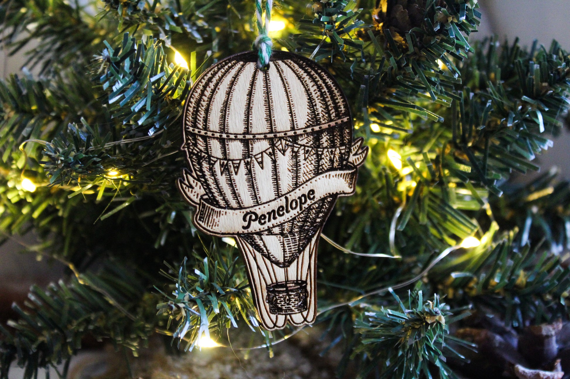 Hot Air Balloon Bauble image 3
