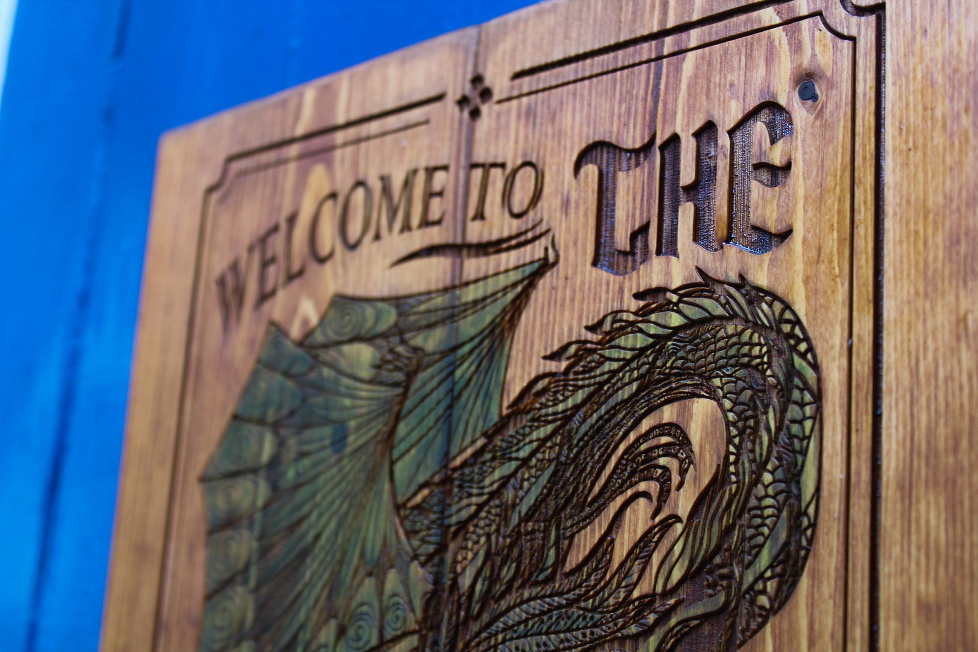 The Green Dragon Panel Art image 8