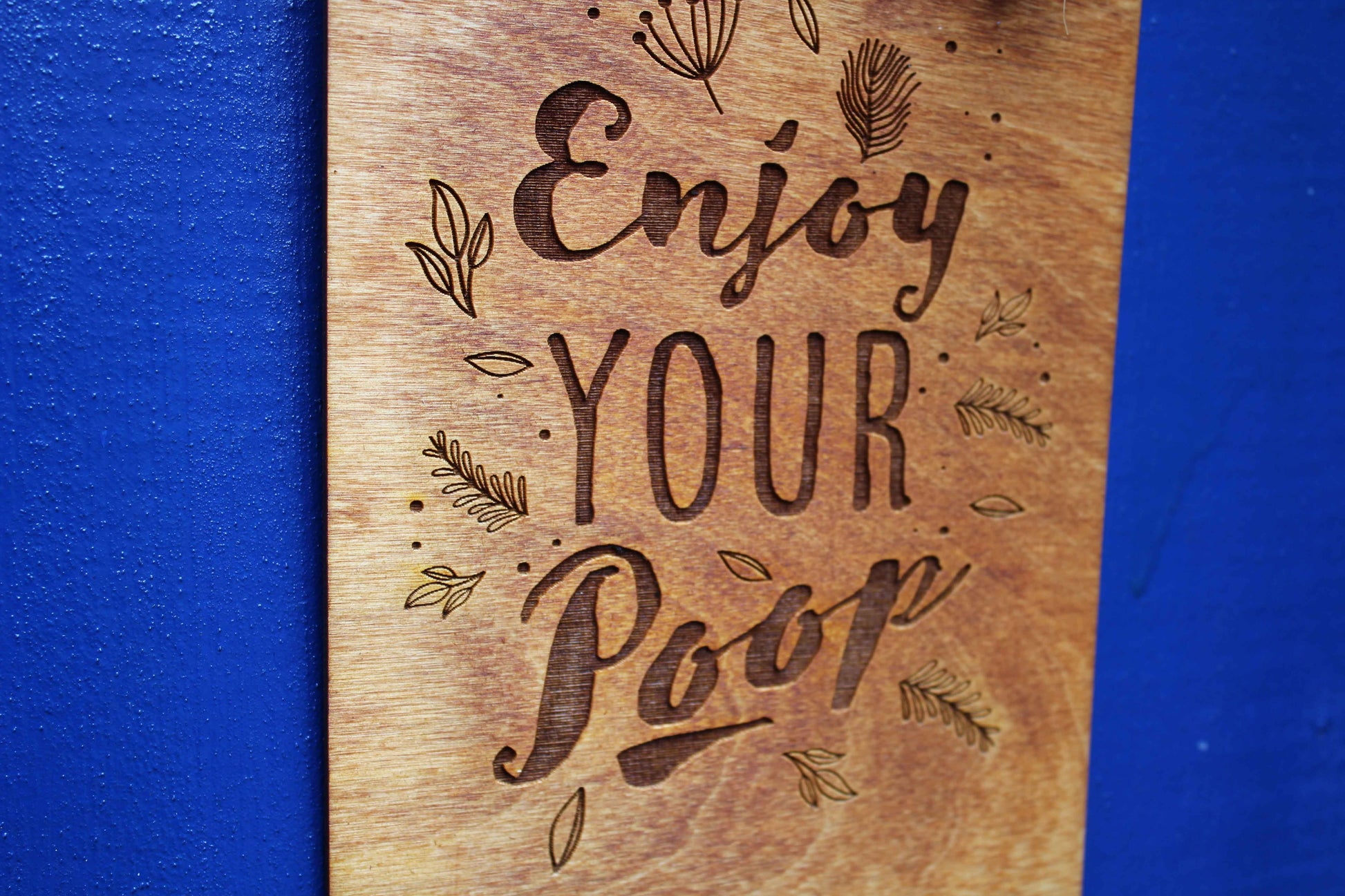 Enjoy Your Poop Sign image 3