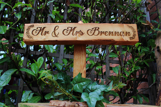 Floral Sweetheart Sign image 0