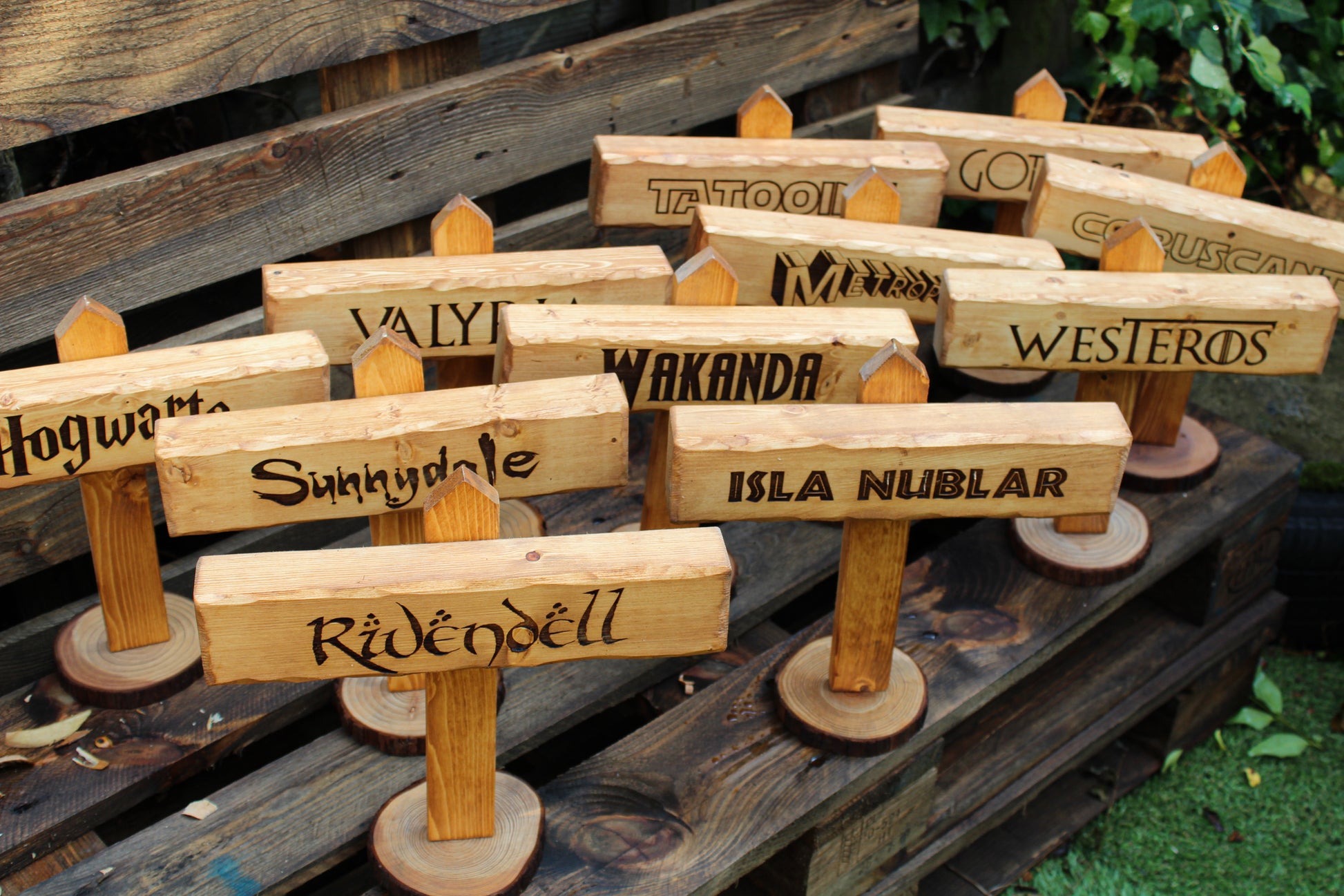 Fantasy Theme Table Sign image 7