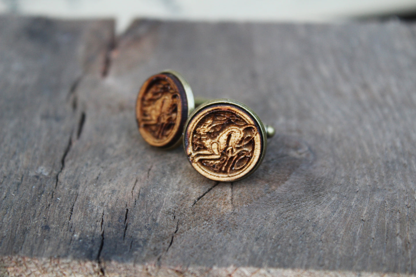 Celtic Dog Cufflinks image 0