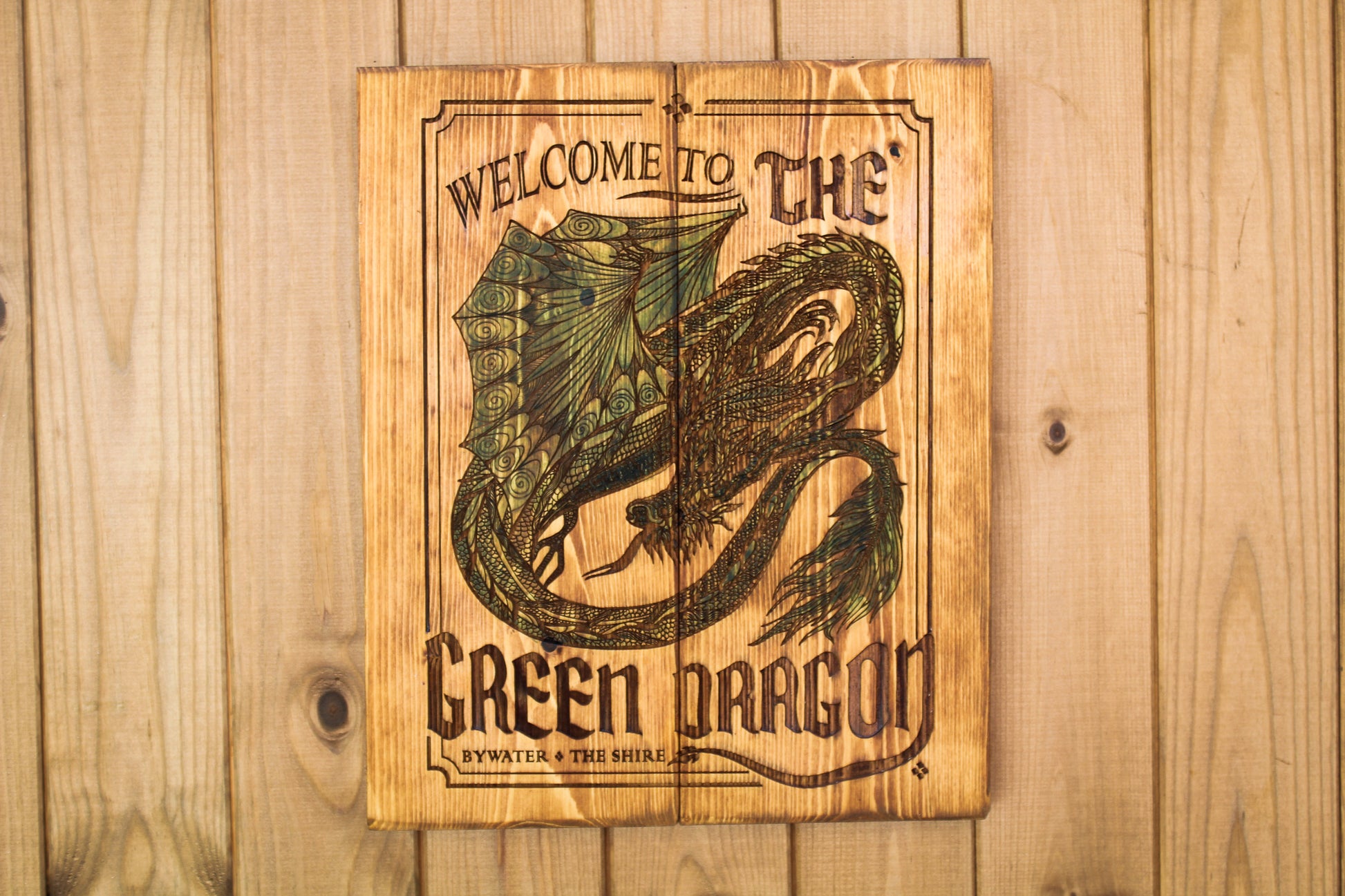 The Green Dragon Panel Art image 4