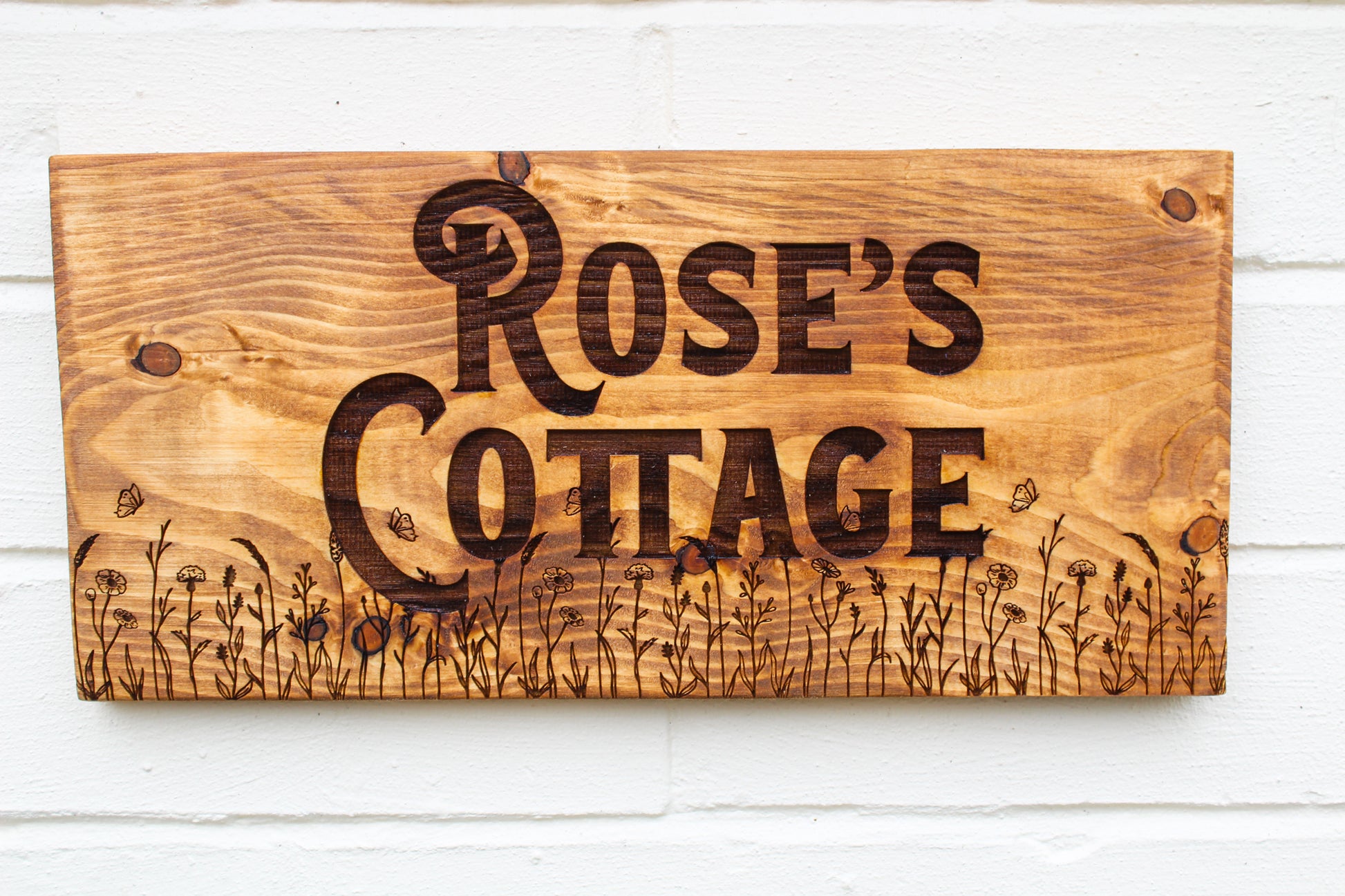 Personalised Wildflower Sign image 14