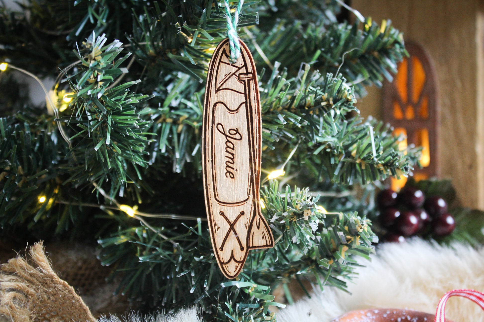 Paddle Board Bauble image 2
