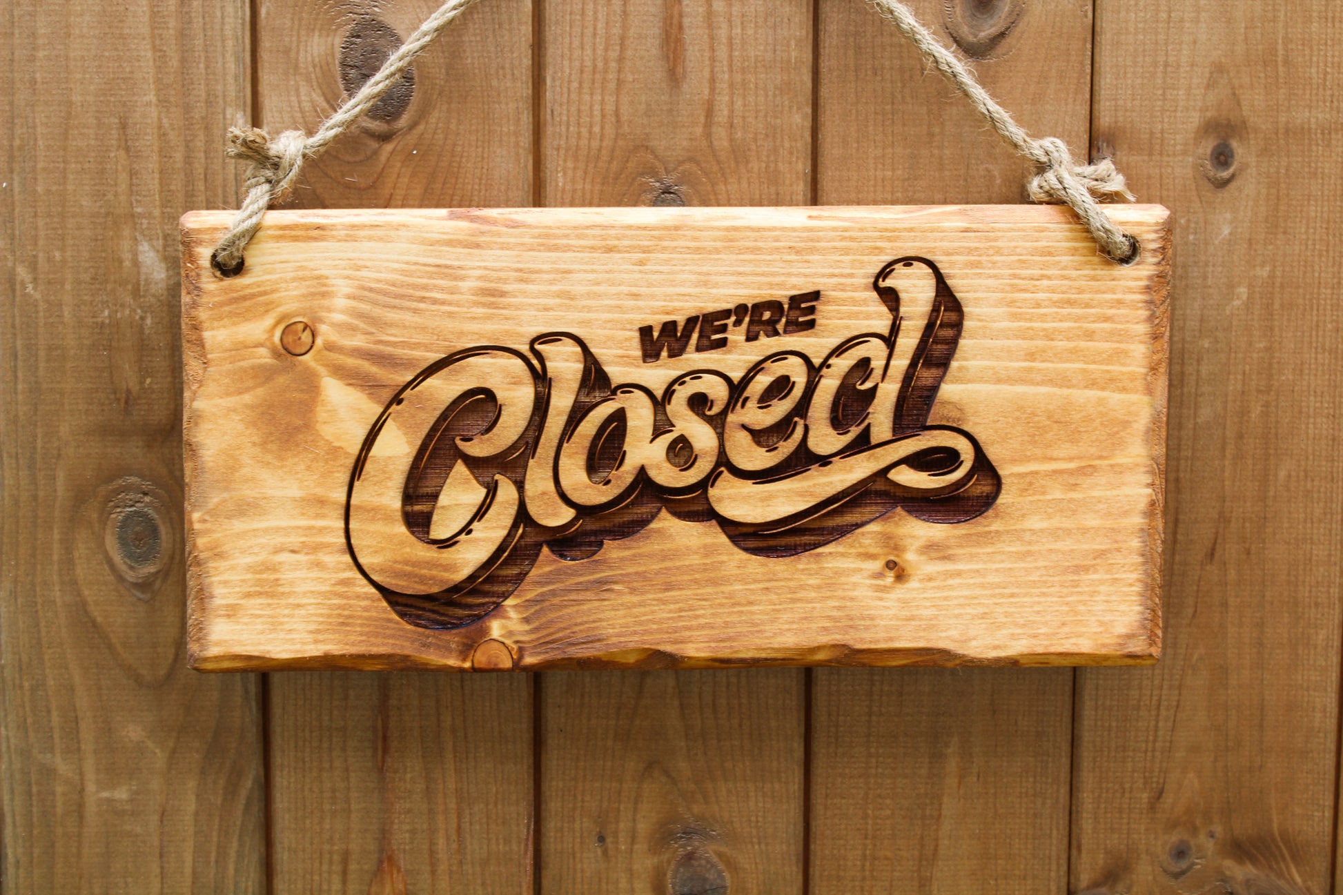Open And Closed Sign image 2