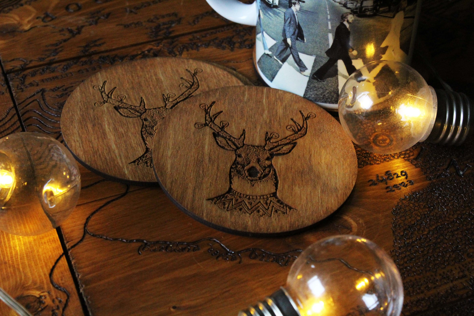 Reindeer Coasters image 1
