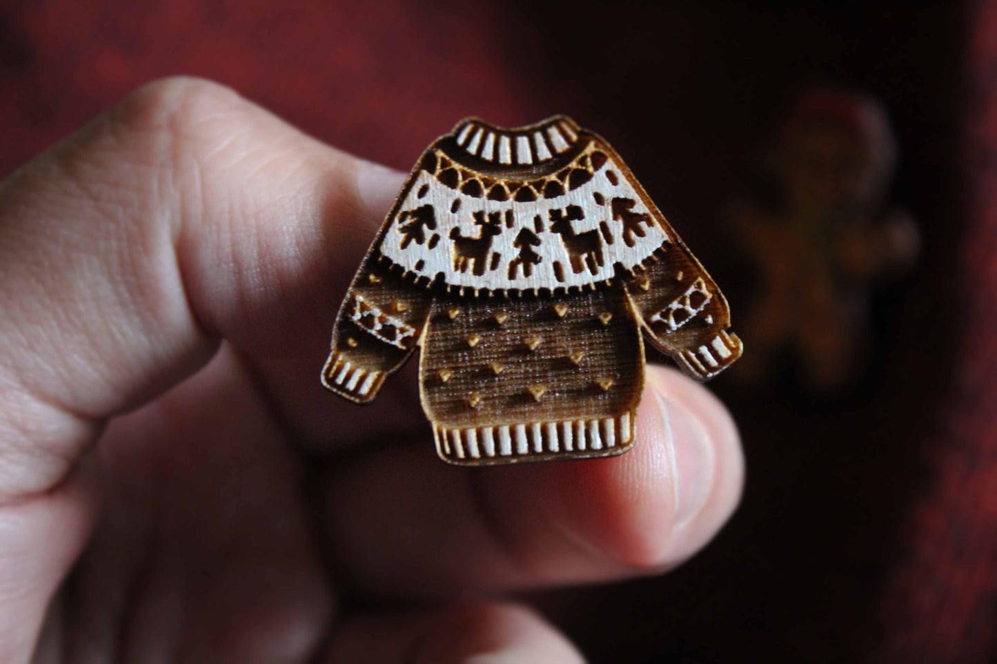 Christmas Jumper Pin image 2
