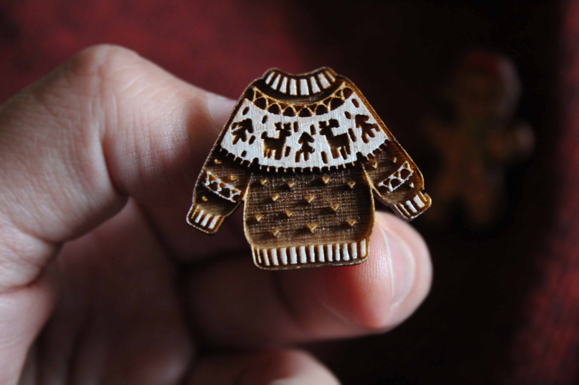 Christmas Jumper Pin image 2