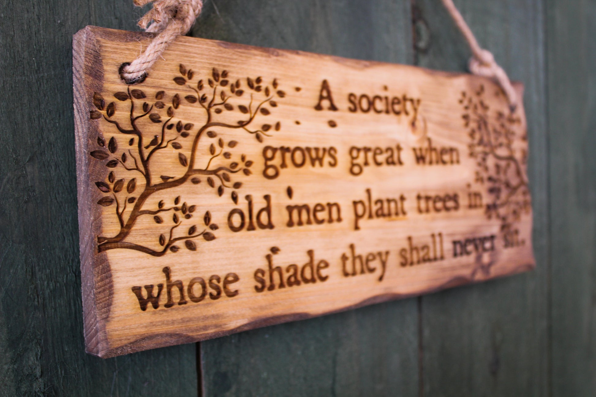 A Society Grows Great Sign image 0
