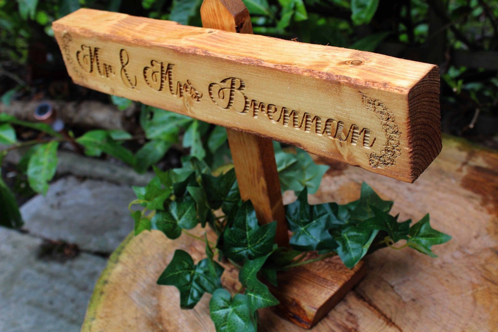 Floral Sweetheart Sign image 6