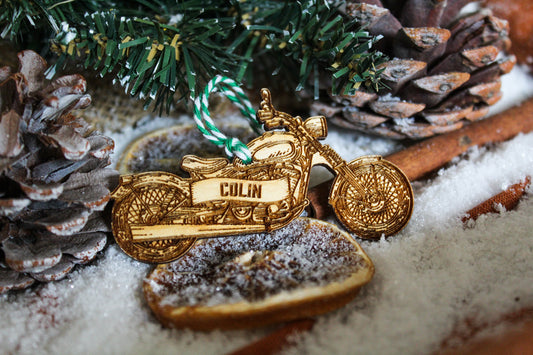 Cruiser Motorbike Bauble image 0