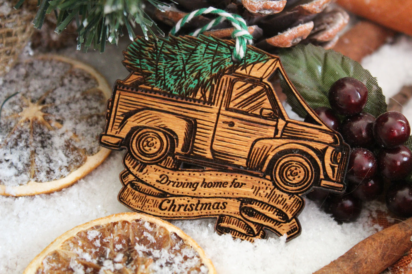 Driving Home For Christmas Bauble image 3