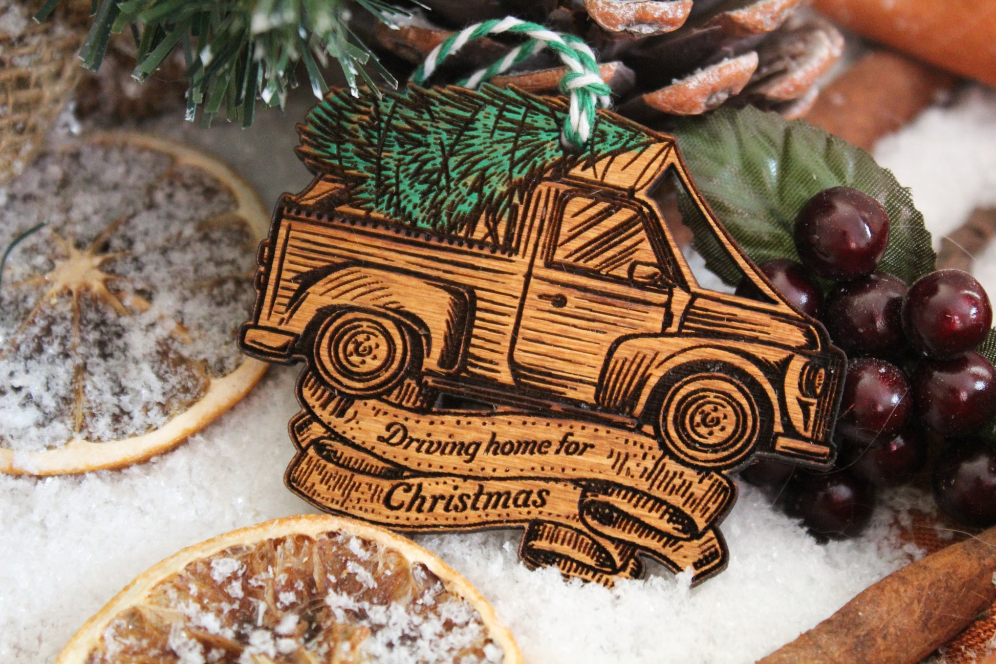 Driving Home For Christmas Bauble image 3